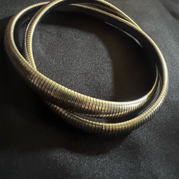 Vintage .999 Silver -Double Strand Flex  Band Bracelet ! - Picture 10 of 16